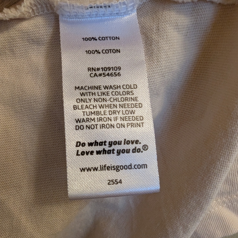 Life Is Good 'Here to Paddy' Clover Short Sleeve Crusher Boxy T-Shirt size XXL - Picture 5 of 8
